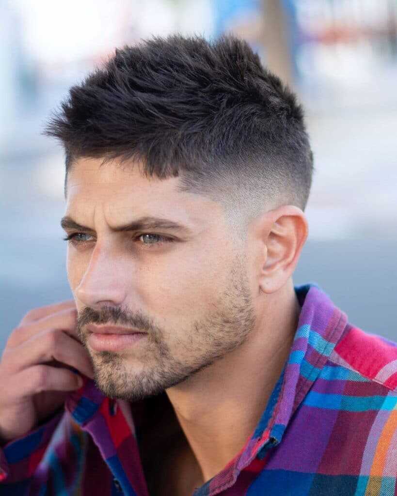 Short Hairpiece Cut for Men 