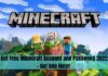 free minecraft account and password