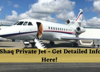 Shaq Private Jet